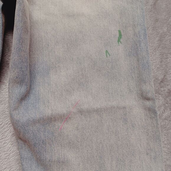 Levi’s 550 ‘92 Men's Relaxed Taper Fit Jeans With Paintmark Details Size 32x30 - Picture 10 of 16